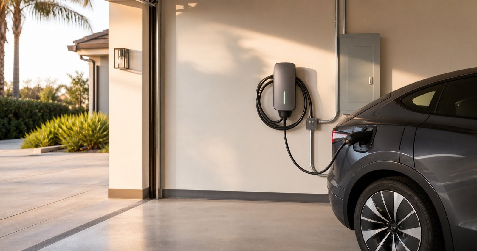 EV charger installation