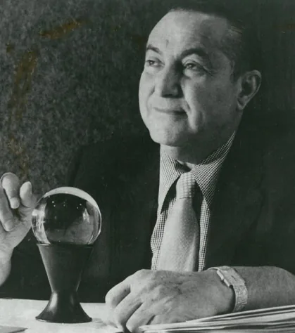 Morris B. Chain, founder of the firm, in 1934-era Bakersfield