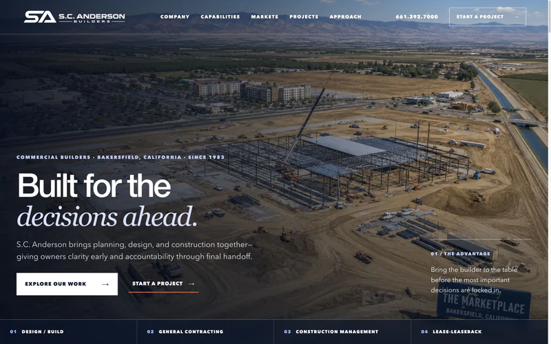 S.C. Anderson website