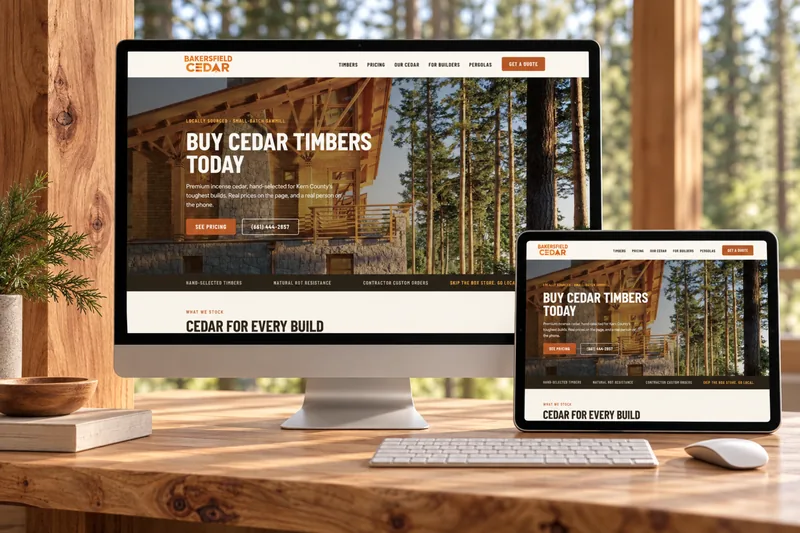 Bakersfield Cedar website
