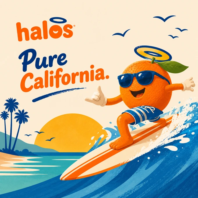 Pure california campaign artwork